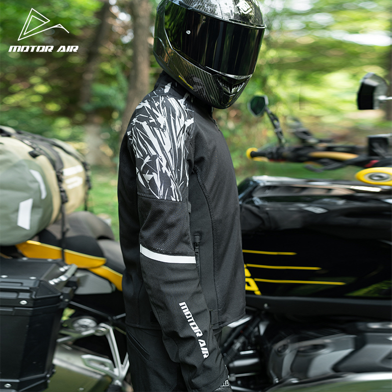 흑백 오토바이 재킷 최신 남성용 라이딩 기어 의류 여름 - Motorcycle Gear White 리뷰 및 가격