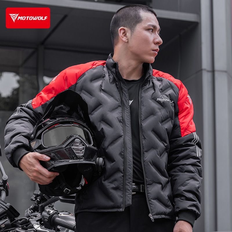 오토바이 다운 재킷 겨울 방수 화이트 덕 다운 재킷 내 - Motorcycle Gear White 리뷰 및 가격
