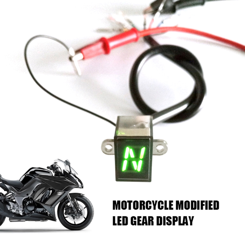 12V 범용 LED 디지털 기어 표시기 오토바이 디스플 - Motorcycle Gear Ratio 리뷰 및 가격