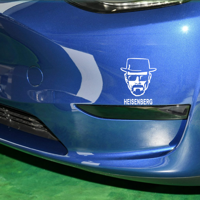 HEISENBERG 크리 에이 티브 텍스트 패턴 스티커 - Motorcycle Gear Hub 리뷰 및 가격