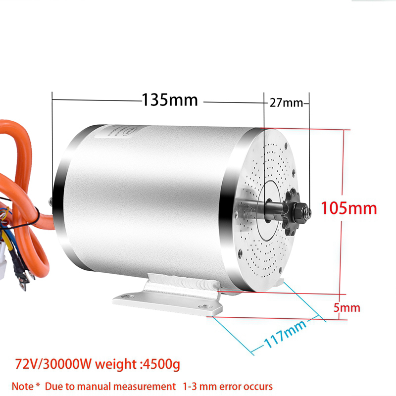 48V 72V 3000W 2000W 전기 브러시리스 모 - Motorcycle Gear Hub 리뷰 및 가격