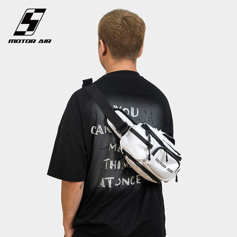 모터-에어 화이트 오토바이 사이클링 허리 가방 가슴 팩 - Motorcycle Gear White 리뷰 및 가격