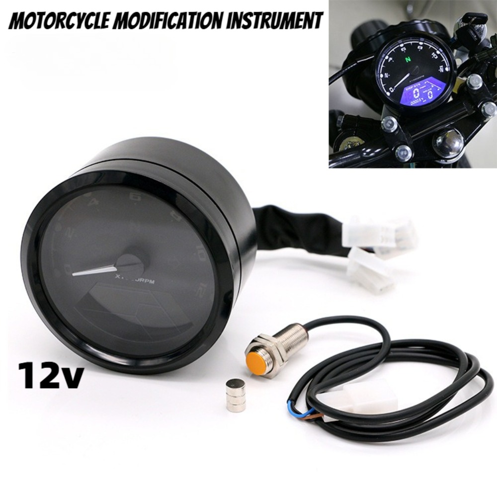 범용 오토바이 미터 속도계 디지털 주행 거리계 1200 - Motorcycle Gear Yamaha 리뷰 및 가격